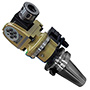 CAT50 ANGULAR HEAD ADJUSTABLE ER32 L=195.5 mm PIN=110 mm